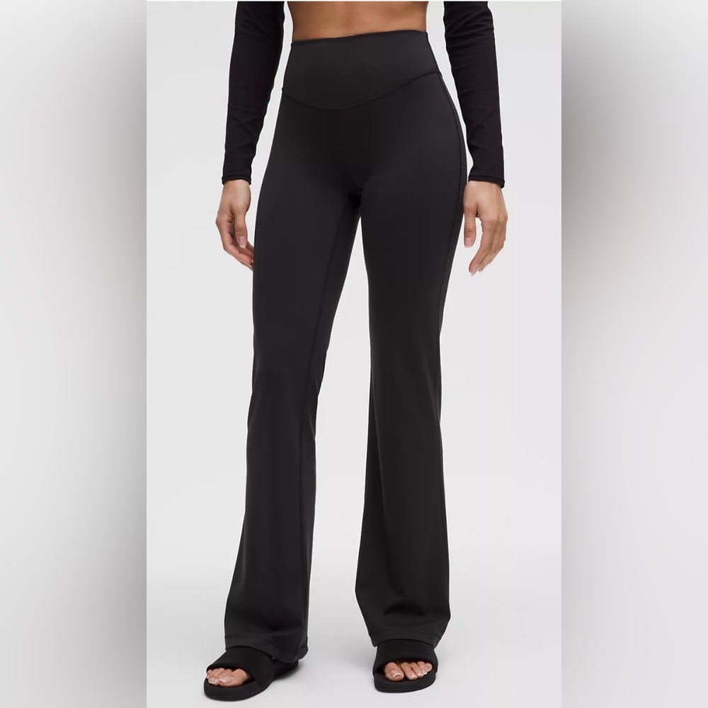 lululemon athletica Black Flare Pants